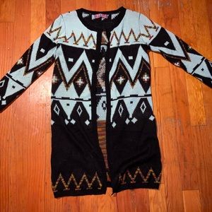 Patterned Cardigan